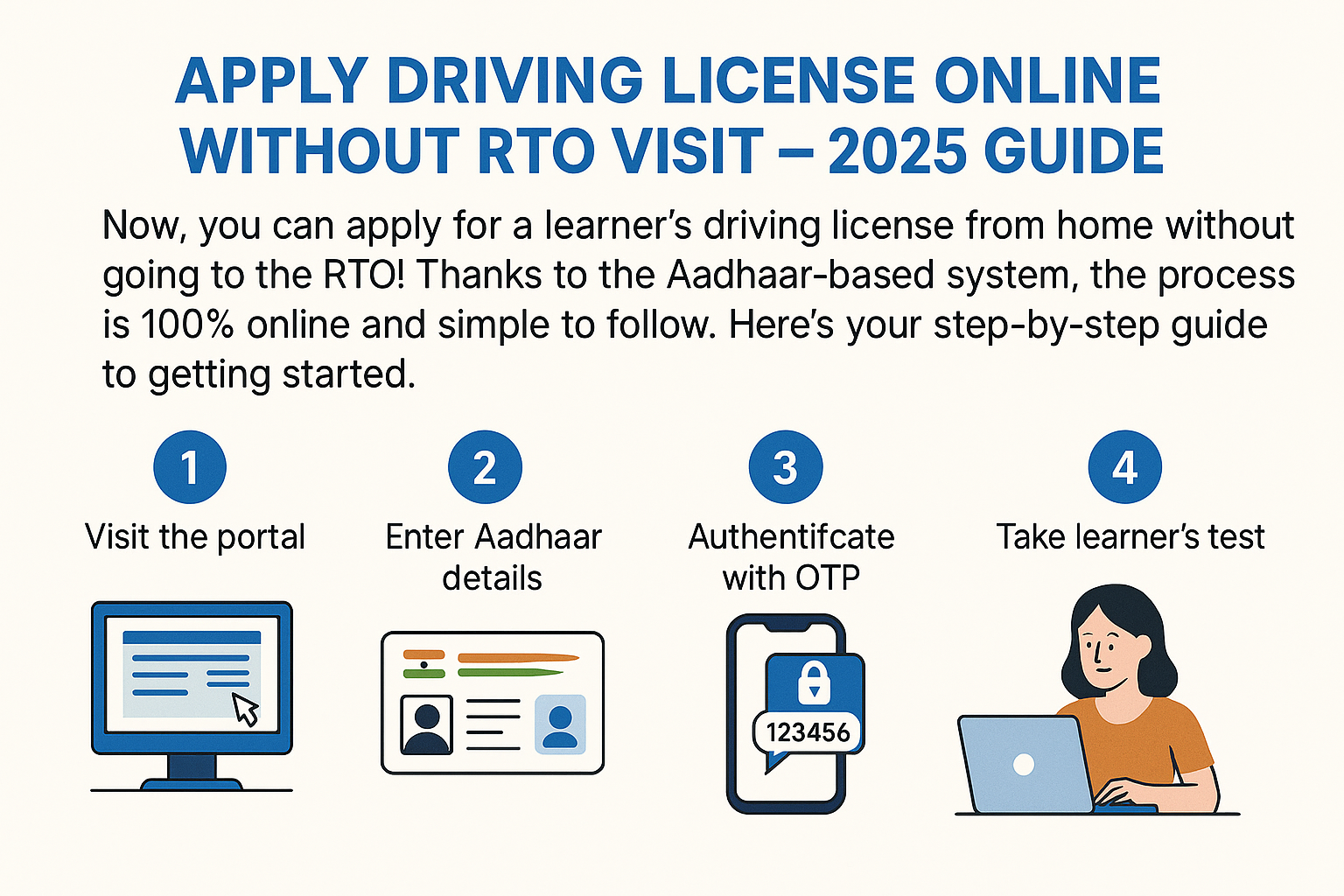 How to apply for a Driving Licence